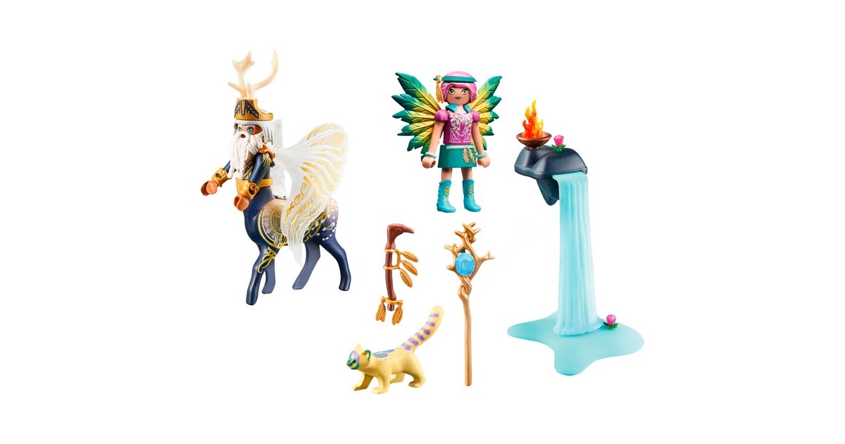 PLAYMOBIL 71235 Ayuma - Abjatus mit Knight Fairy Hildi, Konstruktionsspielzeug