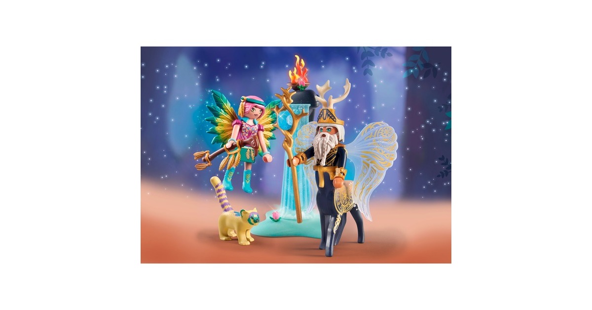 PLAYMOBIL 71235 Ayuma - Abjatus mit Knight Fairy Hildi, Konstruktionsspielzeug