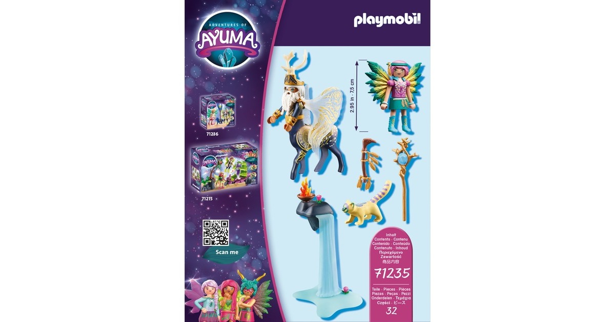 PLAYMOBIL 71235 Ayuma - Abjatus mit Knight Fairy Hildi, Konstruktionsspielzeug