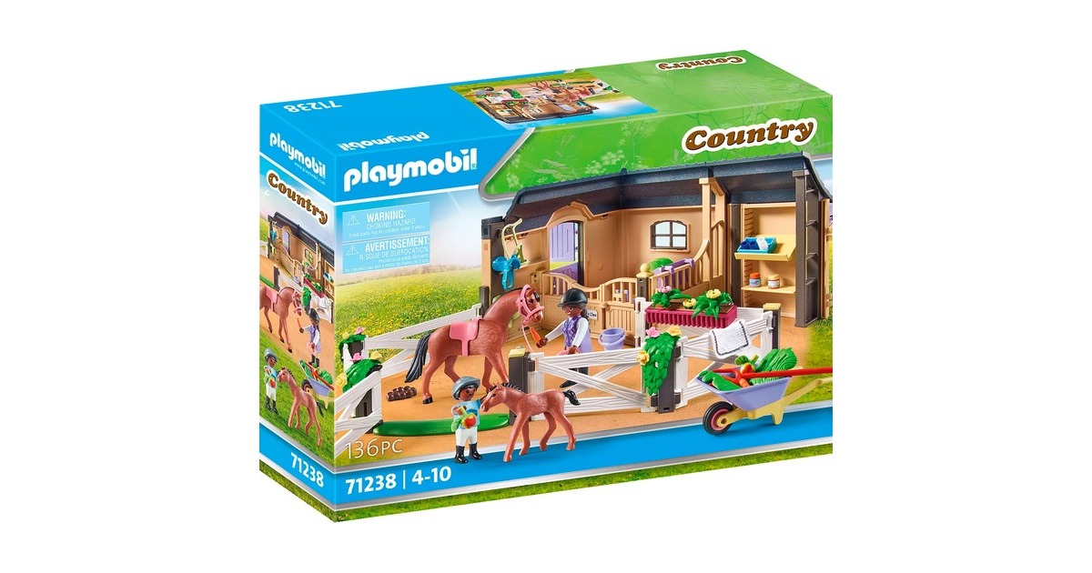 PLAYMOBIL 71238 Reitstall, Konstruktionsspielzeug