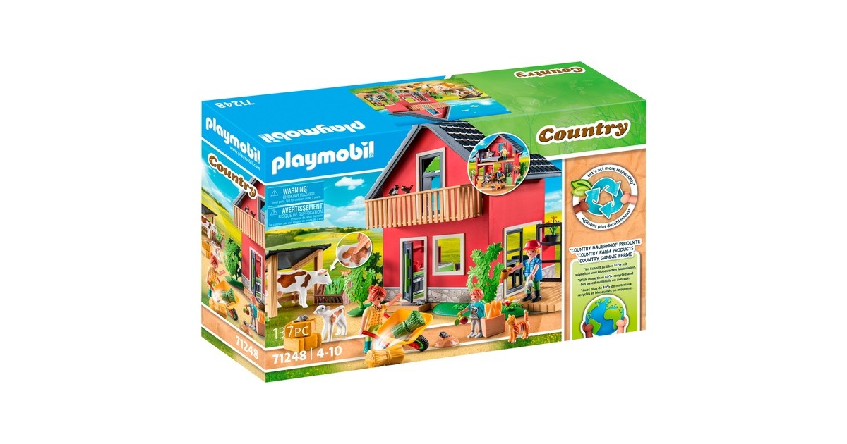PLAYMOBIL 71248 Bauernhaus, Konstruktionsspielzeug
