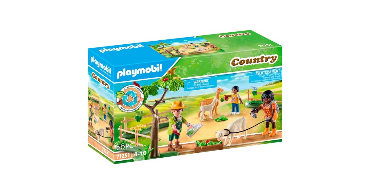 PLAYMOBIL 71251 Alpaka-Wanderung, Konstruktionsspielzeug