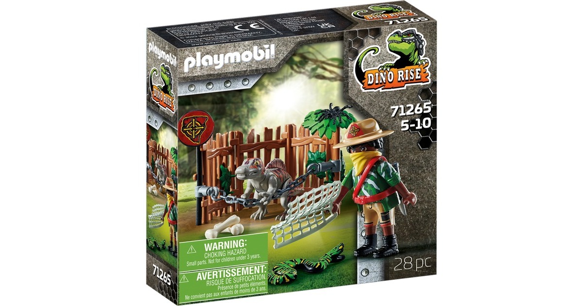 PLAYMOBIL 71265 Dino Rise Spinosaurus-Baby, Konstruktionsspielzeug