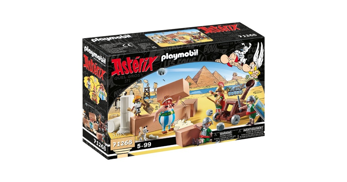 PLAYMOBIL 71268 Asterix Numerobis und die Schlacht um den Palast, Konstruktionsspielzeug