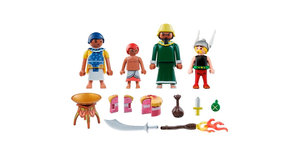 PLAYMOBIL 71269 Asterix Pyradonis' vergiftete Torte, Konstruktionsspielzeug