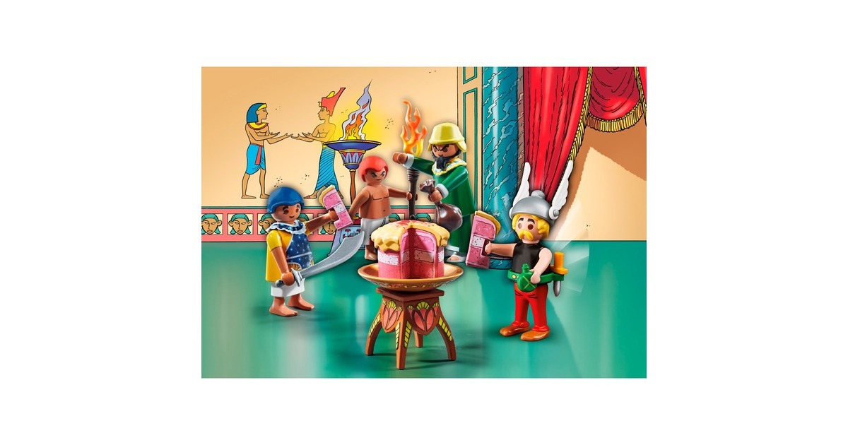 PLAYMOBIL 71269 Asterix Pyradonis' vergiftete Torte, Konstruktionsspielzeug