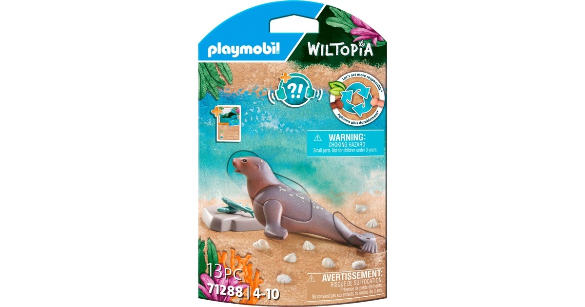 PLAYMOBIL 71288 Wiltopia Seelöwe, Konstruktionsspielzeug