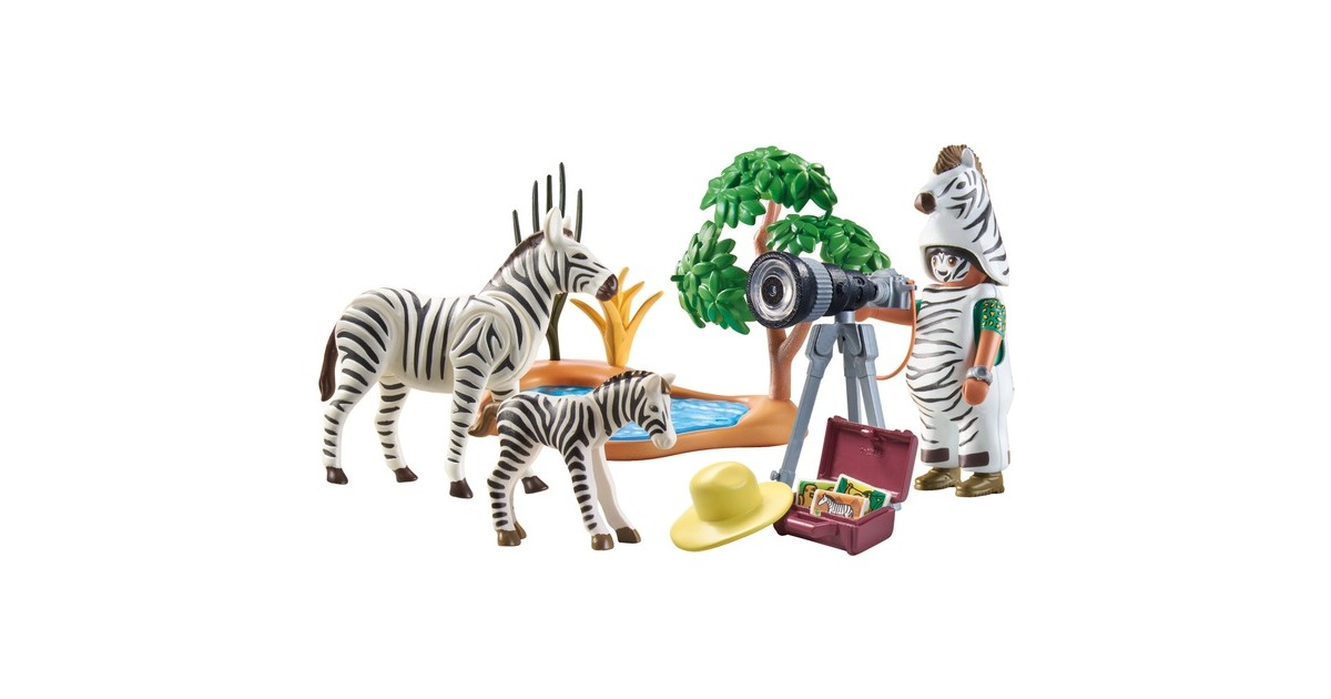 PLAYMOBIL 71295 Wiltopia Unterwegs mit der Tierfotografin, Konstruktionsspielzeug
