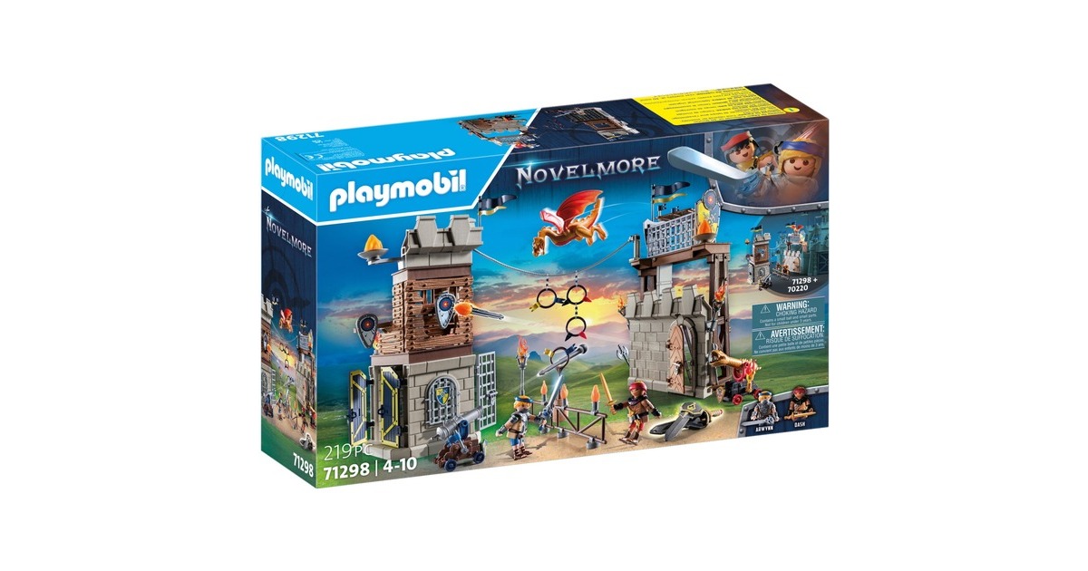PLAYMOBIL 71298 Novelmore vs. Burnham Raiders - Turnierarena, Konstruktionsspielzeug