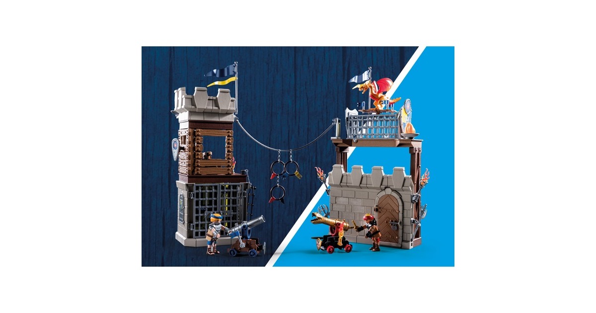 PLAYMOBIL 71298 Novelmore vs. Burnham Raiders - Turnierarena, Konstruktionsspielzeug