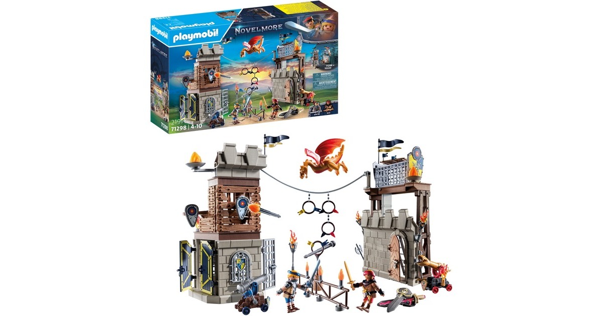PLAYMOBIL 71298 Novelmore vs. Burnham Raiders - Turnierarena, Konstruktionsspielzeug