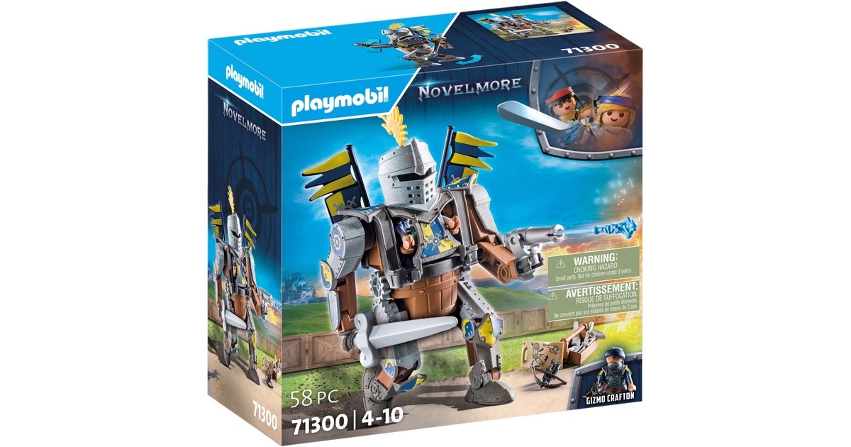 PLAYMOBIL 71300 Novelmore Kampfroboter, Konstruktionsspielzeug