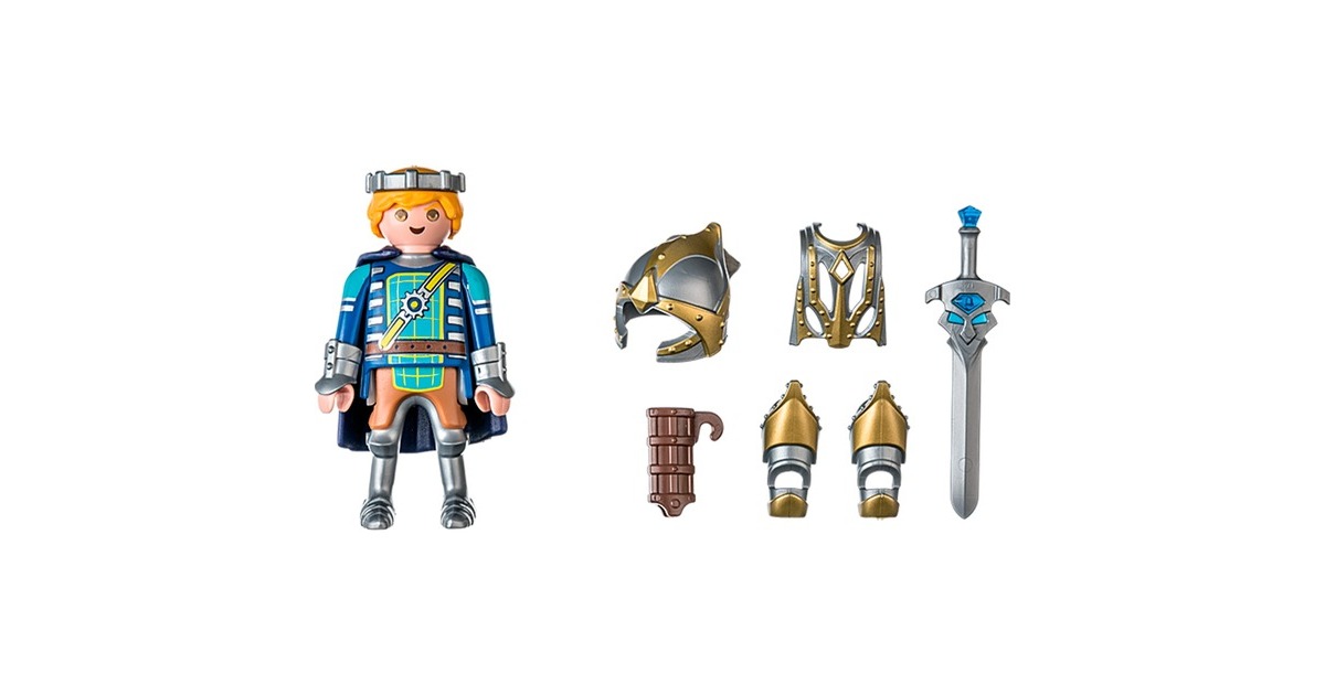 PLAYMOBIL 71301 Novelmore - Arwynn mit Invincibus, Konstruktionsspielzeug