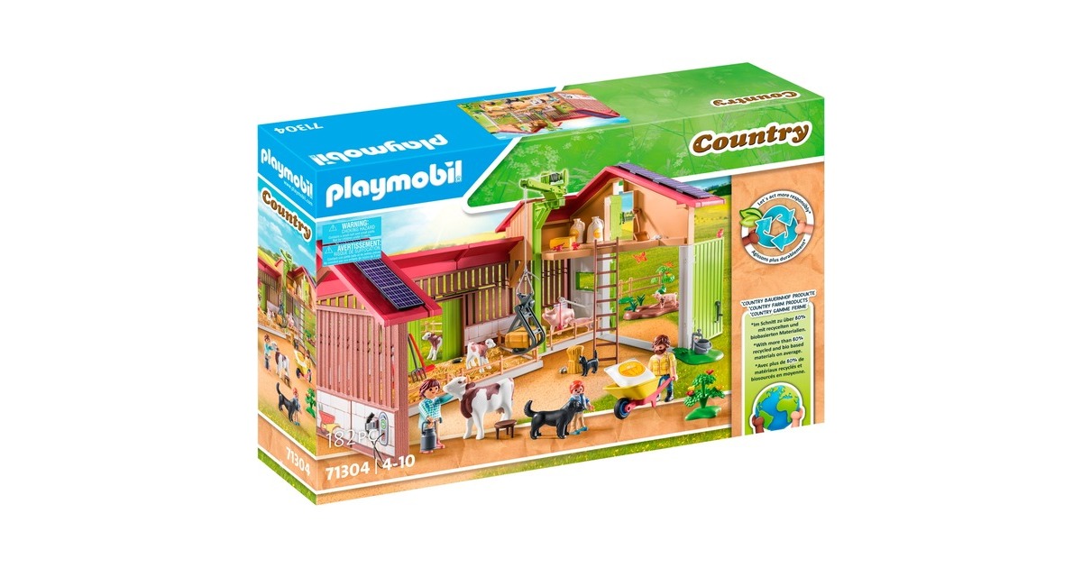 PLAYMOBIL 71304 Country Großer Bauernhof, Konstruktionsspielzeug