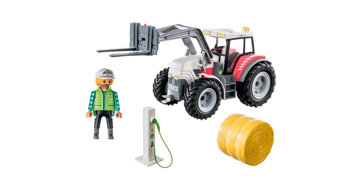PLAYMOBIL 71305 Country Großer Traktor, Konstruktionsspielzeug