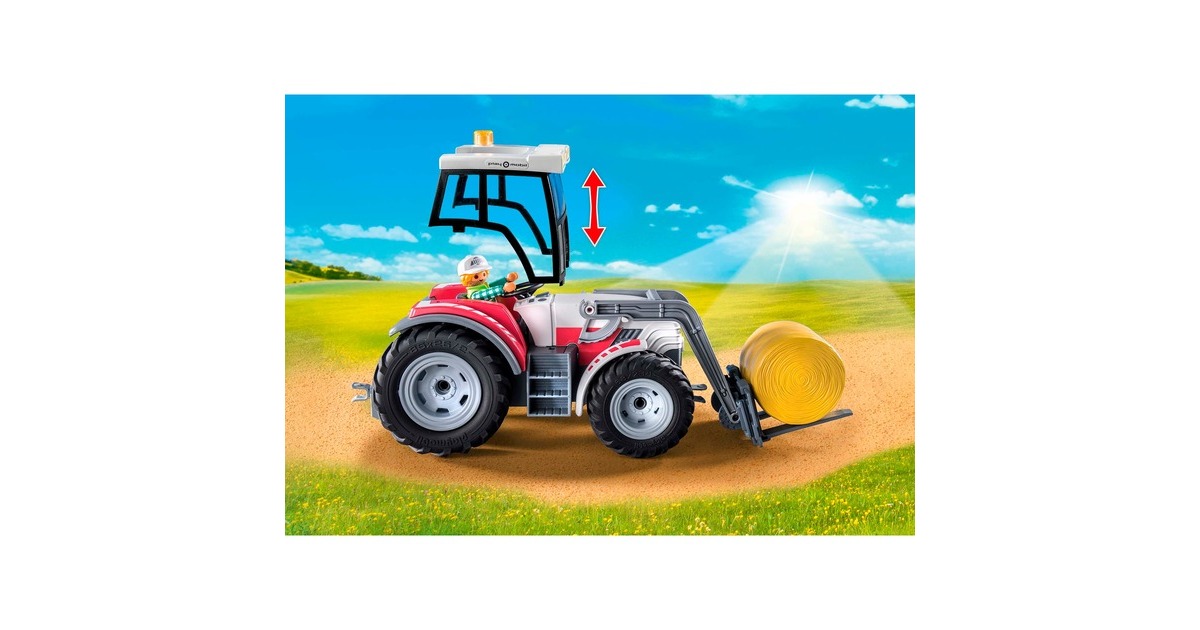 PLAYMOBIL 71305 Country Großer Traktor, Konstruktionsspielzeug