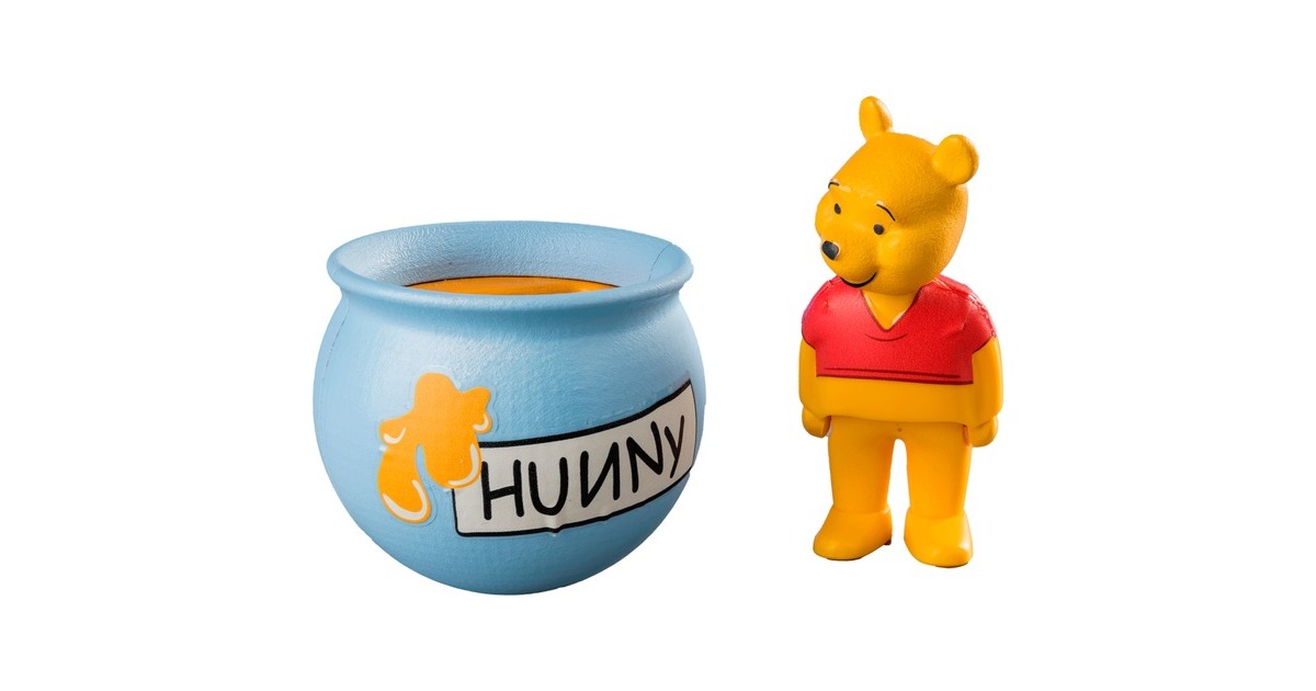 PLAYMOBIL 71318 1.2.3 & Disney: Winnies Stehauf-Honigtopf, Konstruktionsspielzeug