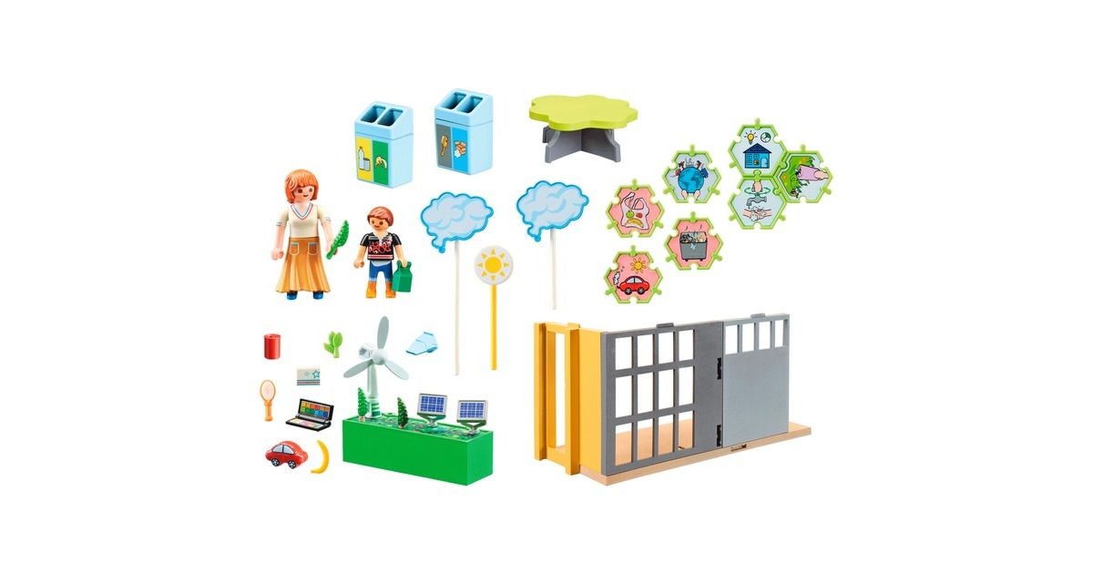 PLAYMOBIL 71331 City Life Anbau Klimakunde, Konstruktionsspielzeug
