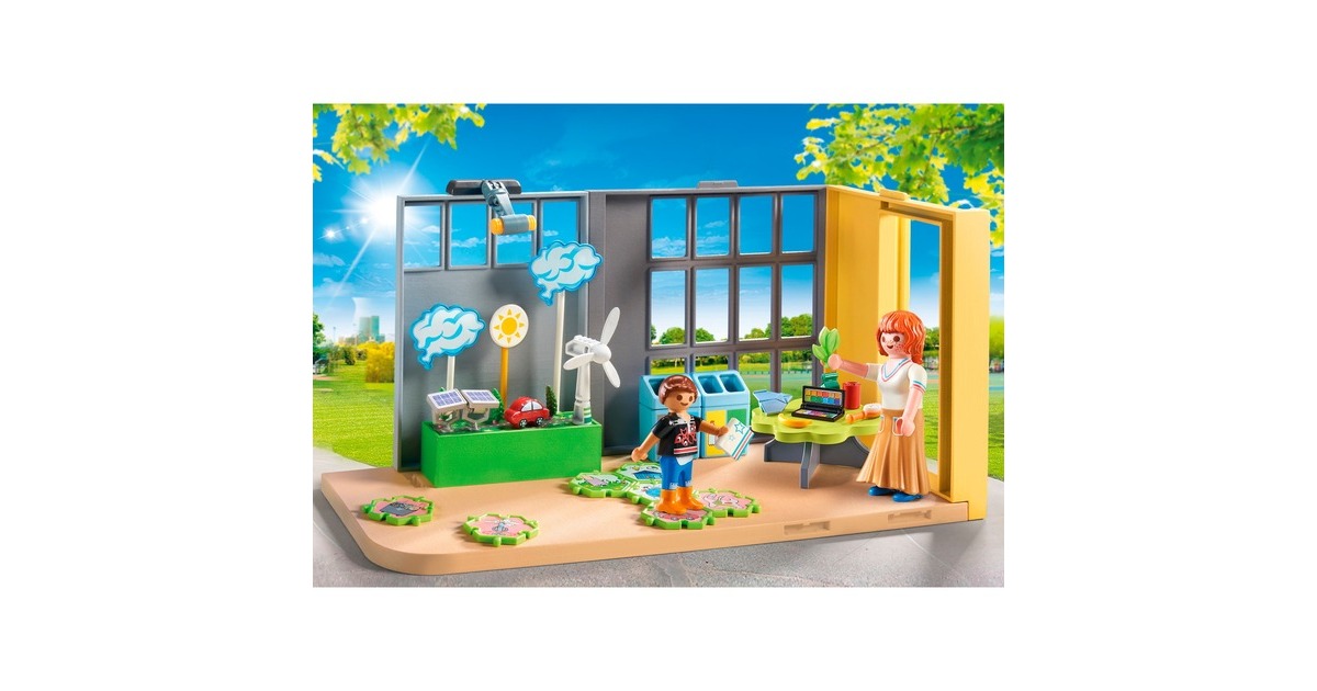 PLAYMOBIL 71331 City Life Anbau Klimakunde, Konstruktionsspielzeug
