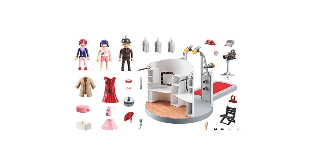 PLAYMOBIL 71335 Miraculous: Gabriels Fashion Show, Konstruktionsspielzeug