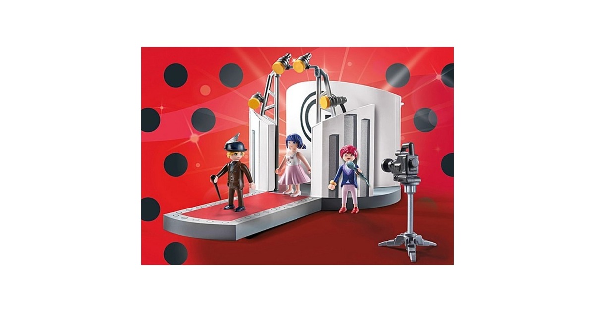 PLAYMOBIL 71335 Miraculous: Gabriels Fashion Show, Konstruktionsspielzeug
