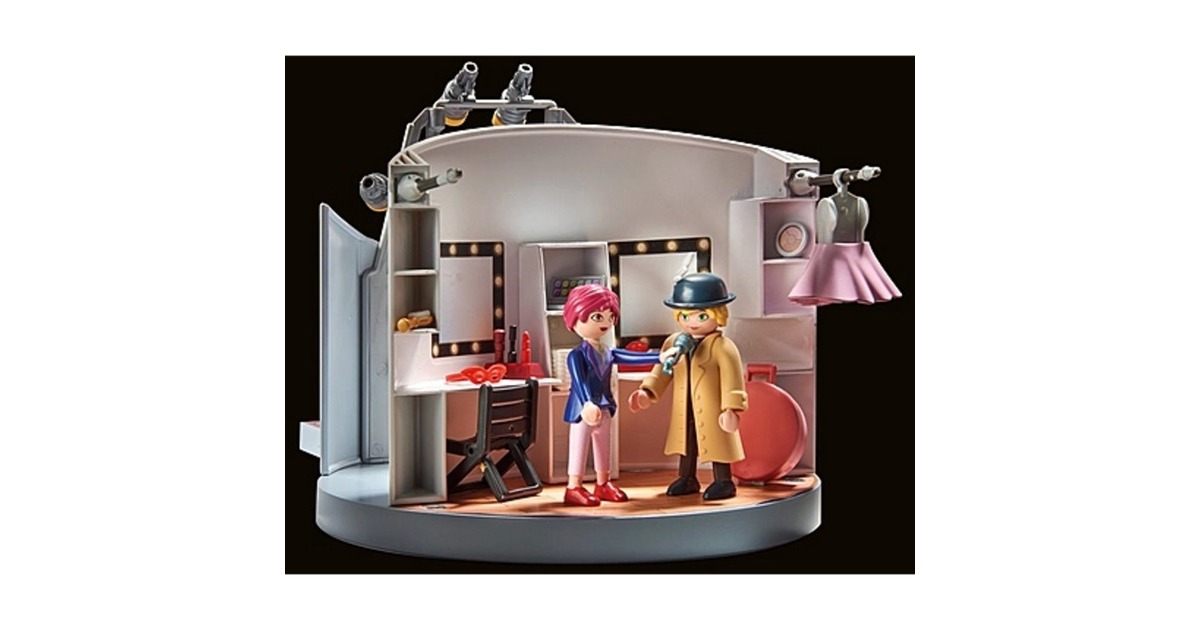 PLAYMOBIL 71335 Miraculous: Gabriels Fashion Show, Konstruktionsspielzeug