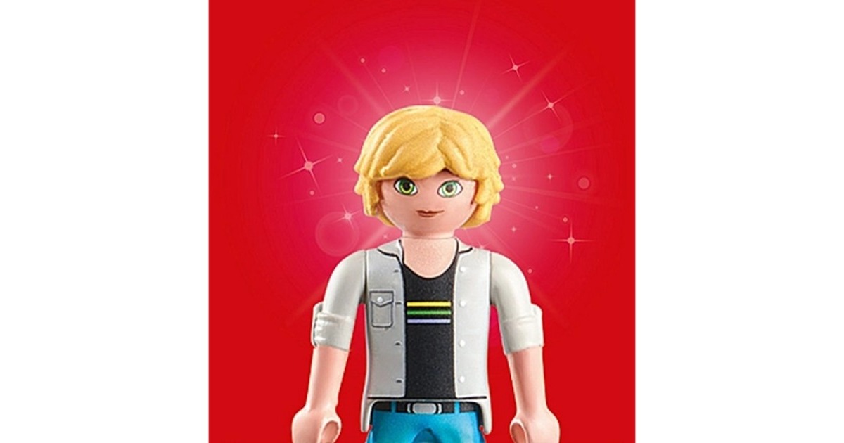 PLAYMOBIL 71337 Miraculous: Adrien & Cat Noir, Konstruktionsspielzeug