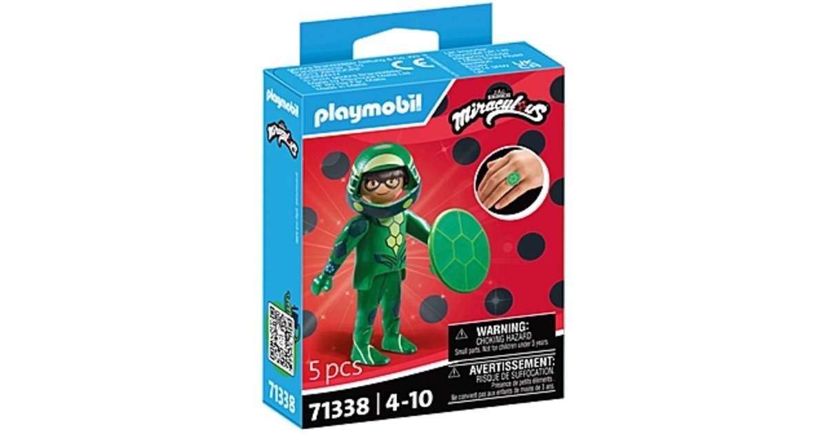 PLAYMOBIL 71338 Miraculous: Carapace, Konstruktionsspielzeug