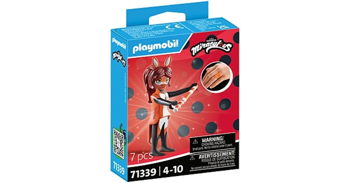 PLAYMOBIL 71339 Miraculous: Rena Rouge, Konstruktionsspielzeug