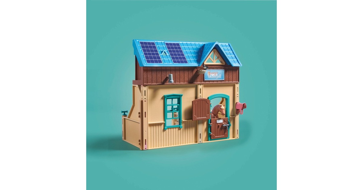 PLAYMOBIL 71352 Horses of Waterfall Reittherapie & Tierarztpraxis, Konstruktionsspielzeug