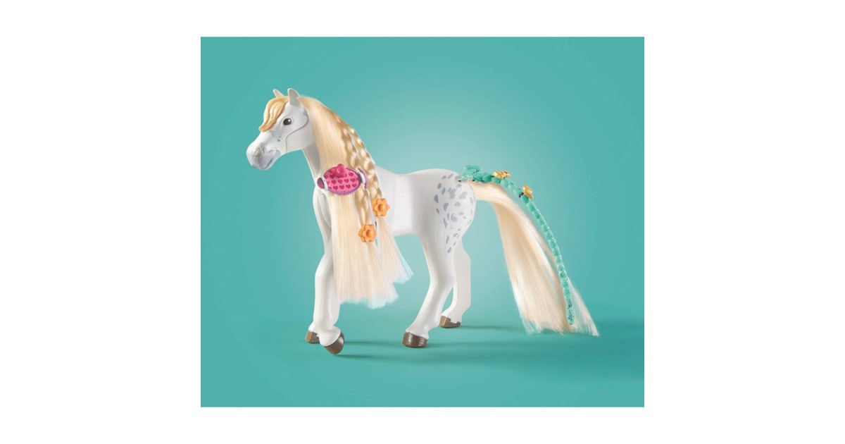 PLAYMOBIL 71354 Horses of Waterfall Isabella & Lioness mit Waschplatz, Konstruktionsspielzeug