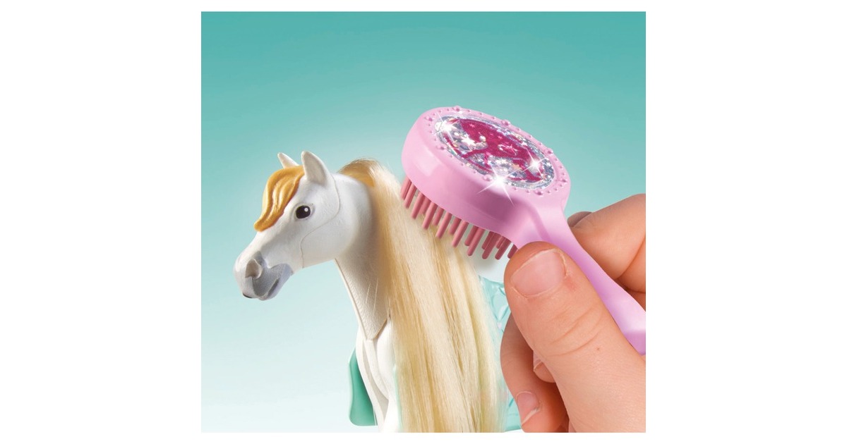 PLAYMOBIL 71354 Horses of Waterfall Isabella & Lioness mit Waschplatz, Konstruktionsspielzeug