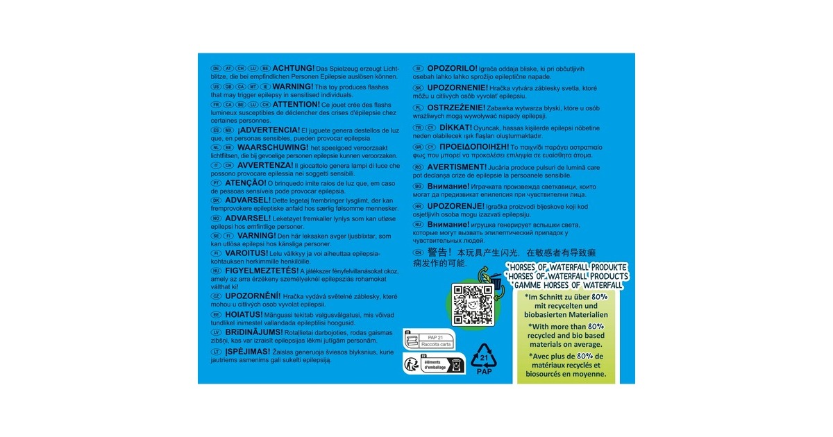 PLAYMOBIL 71357 Horses of Waterfall Hufschmied Ben & Achilles, Konstruktionsspielzeug