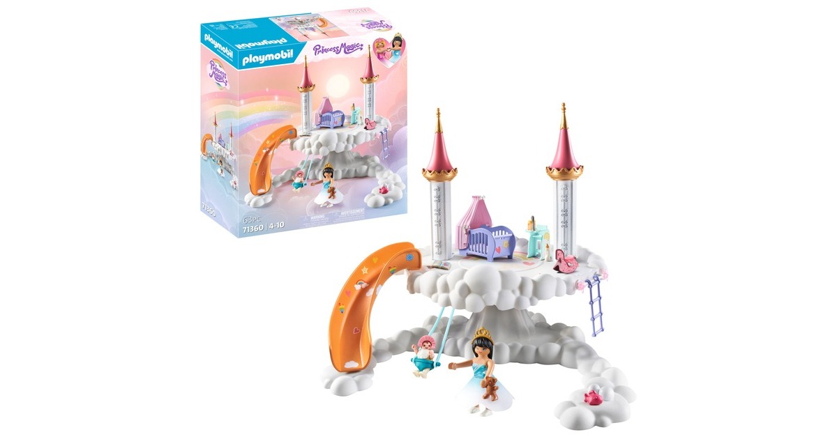 PLAYMOBIL 71360 Princess Magic Himmlische Babywolke, Konstruktionsspielzeug