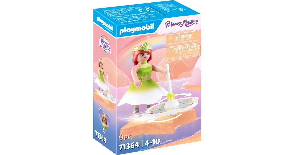 PLAYMOBIL 71364 Princess Magic Himmlischer Regenbogenkreisel mit Prinzessin, Konstruktionsspielzeug PLAYMOBIL 71364 Princess Magic Himmlischer Regenbogenkreisel mit Prinzessin, Konstruktionsspielzeug