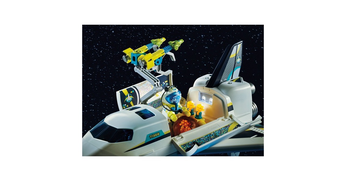 PLAYMOBIL 71368 Space-Shuttle auf Mission, Konstruktionsspielzeug