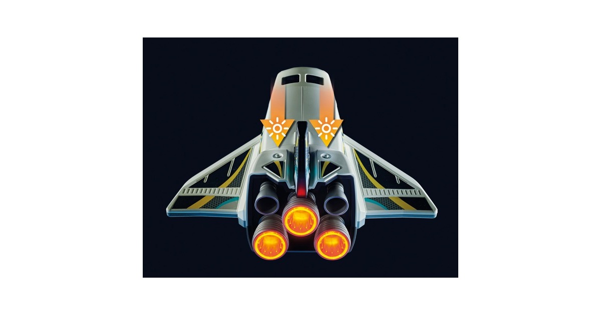PLAYMOBIL 71368 Space-Shuttle auf Mission, Konstruktionsspielzeug
