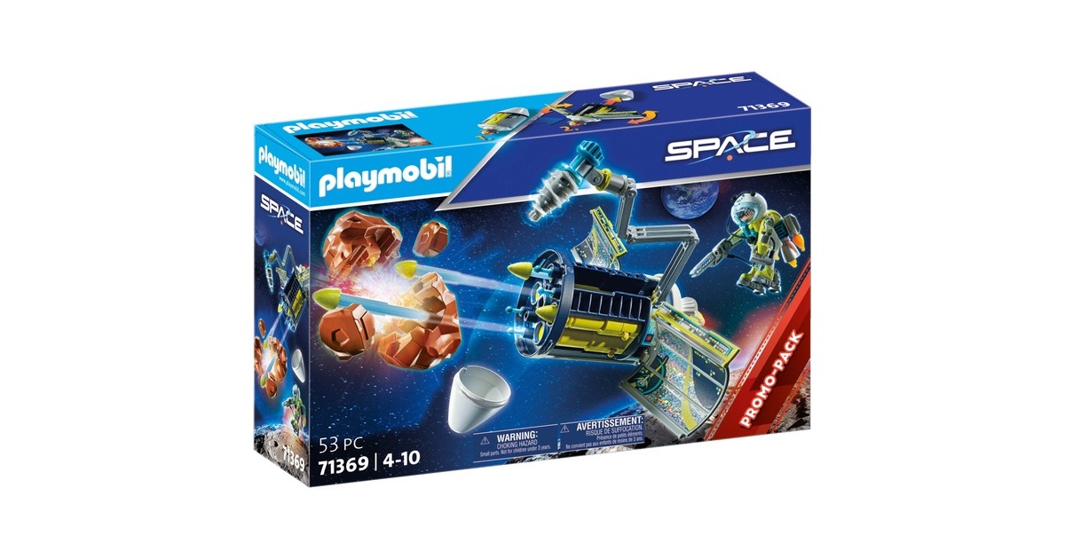 PLAYMOBIL 71369 Space Meteoroiden-Zerstörer, Konstruktionsspielzeug