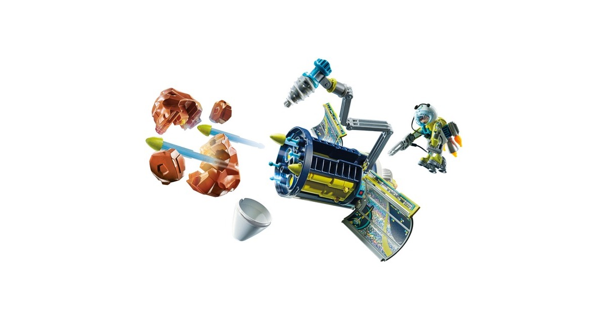 PLAYMOBIL 71369 Space Meteoroiden-Zerstörer, Konstruktionsspielzeug