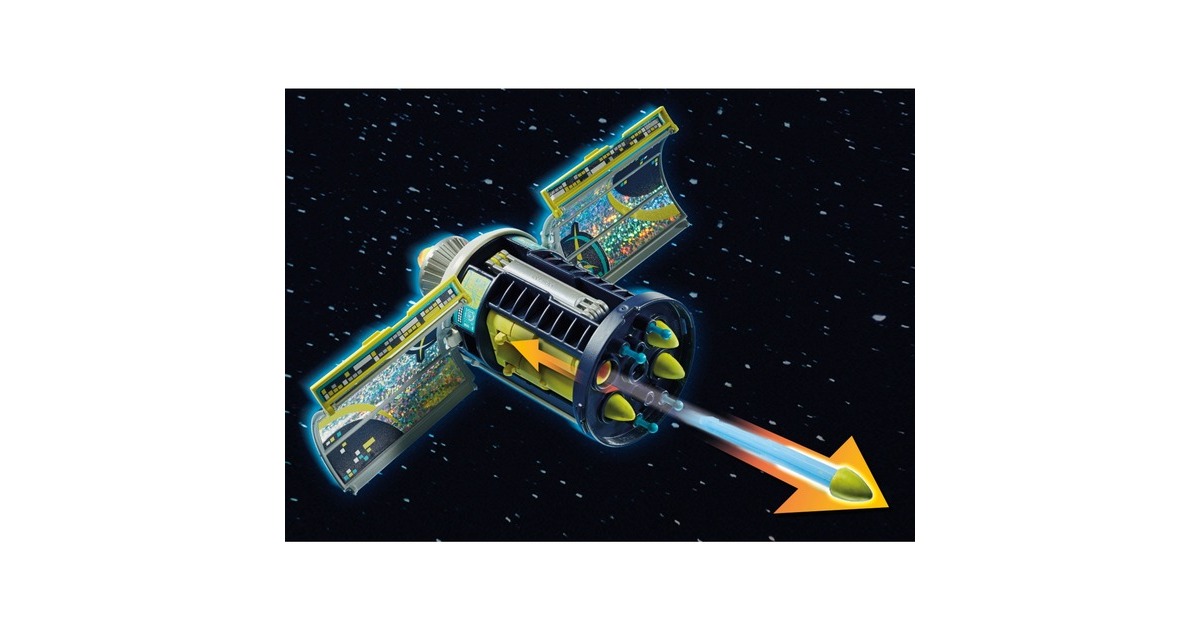 PLAYMOBIL 71369 Space Meteoroiden-Zerstörer, Konstruktionsspielzeug