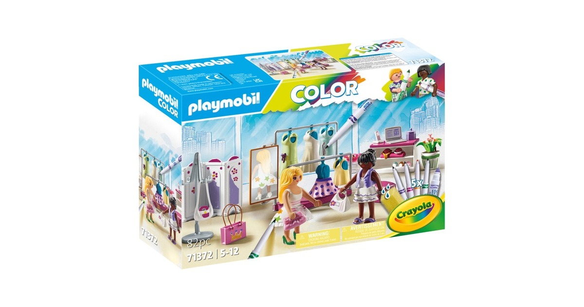 PLAYMOBIL 71372 Color Fashionboutique, Konstruktionsspielzeug
