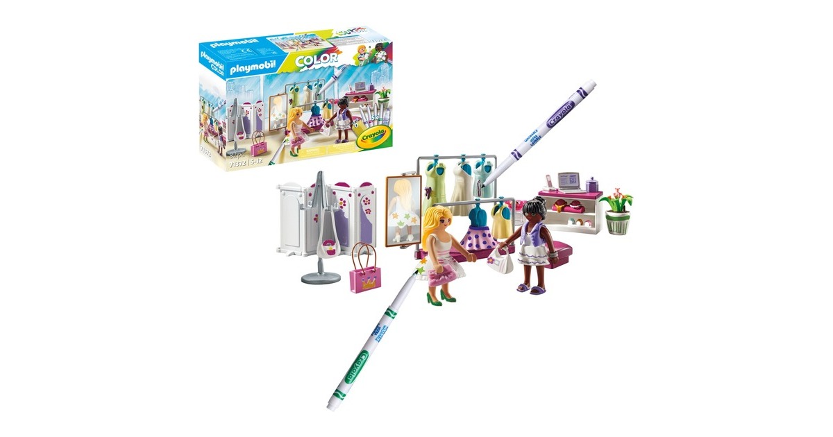 PLAYMOBIL 71372 Color Fashionboutique, Konstruktionsspielzeug