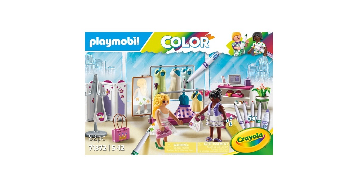 PLAYMOBIL 71372 Color Fashionboutique, Konstruktionsspielzeug