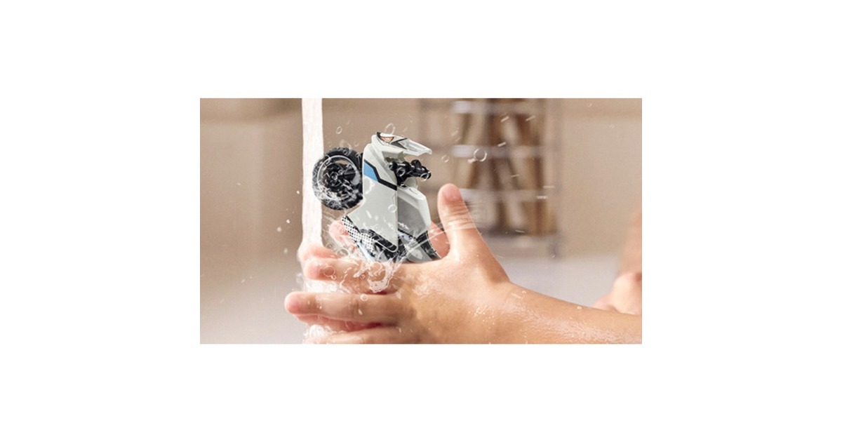 PLAYMOBIL 71377 Color Motocross Motorrad, Konstruktionsspielzeug