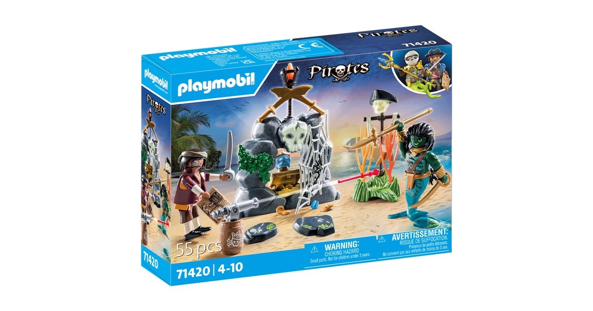 PLAYMOBIL 71420 Pirates Schatzsuche, Konstruktionsspielzeug PLAYMOBIL 71420 Pirates Schatzsuche, Konstruktionsspielzeug