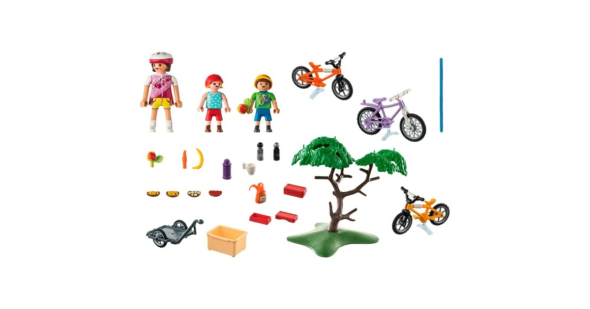 PLAYMOBIL 71426 Family Fun Mountainbike-Tour, Konstruktionsspielzeug