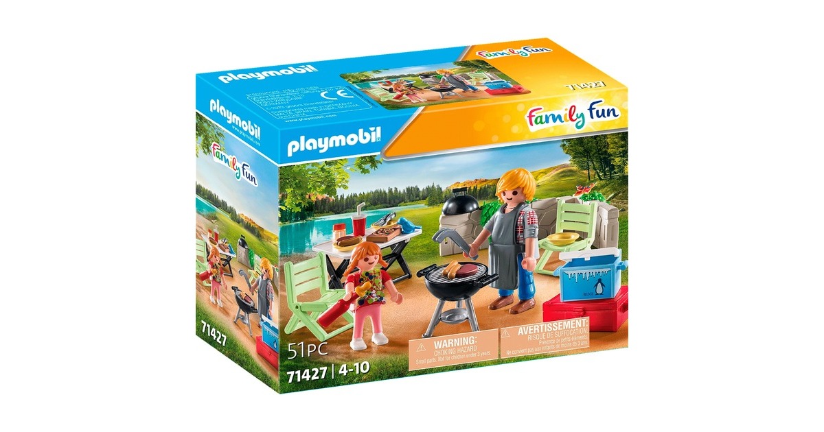 PLAYMOBIL 71427 Family Fun Gemeinsames Grillen, Konstruktionsspielzeug PLAYMOBIL 71427 Family Fun Gemeinsames Grillen, Konstruktionsspielzeug