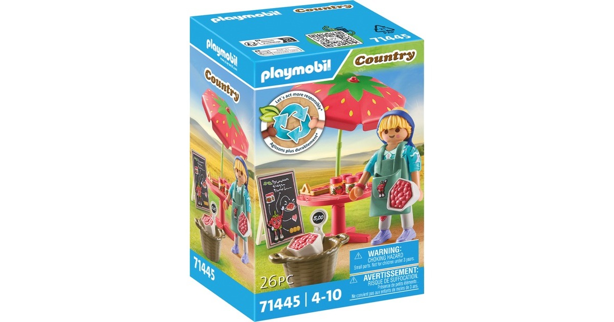 PLAYMOBIL 71445 Country Marmeladenstand, Konstruktionsspielzeug