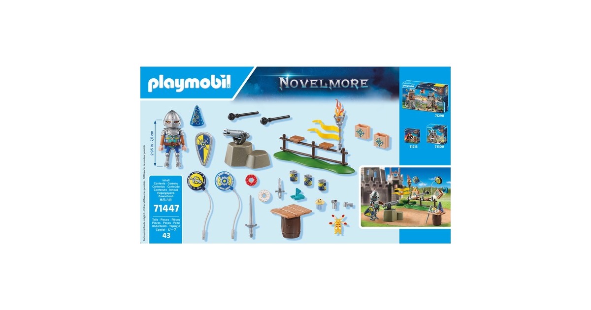 PLAYMOBIL 71447 Novelmore Rittergeburtstag, Konstruktionsspielzeug