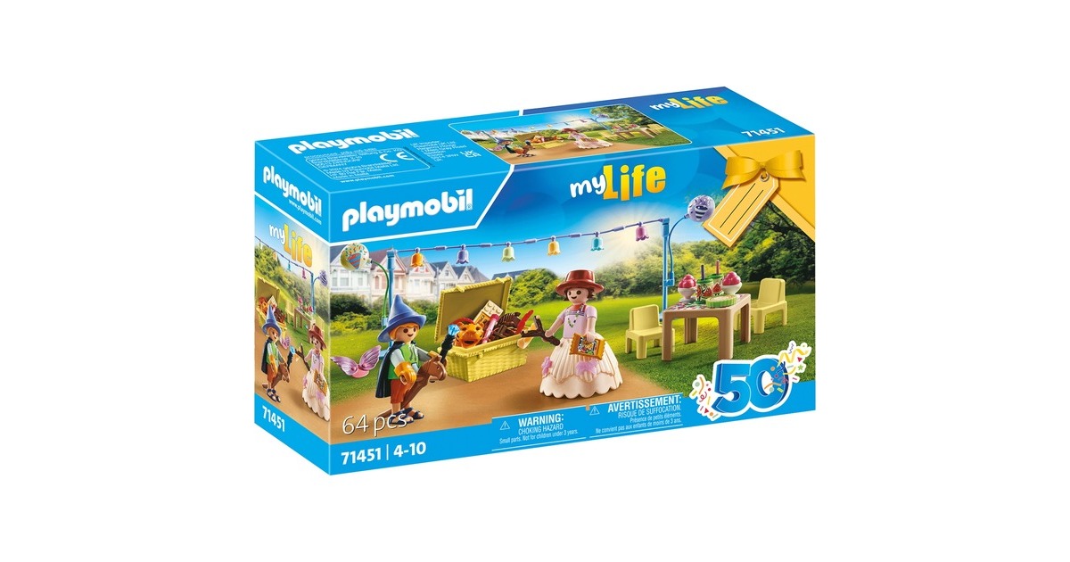 PLAYMOBIL 71451 City Life Kostümparty, Konstruktionsspielzeug